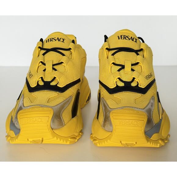 Versace Mercury M_VS_04 Sneakers Yellow 7 US (40 Euro) 1016306 NWT $800 main image 9